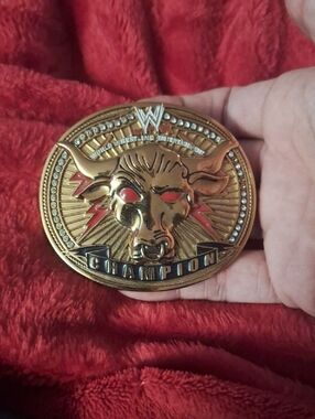 WWE The Rock People's Champion Belt Buckle